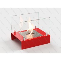 Настольный биокамин Lux Fire "Арлекино" М (красный)